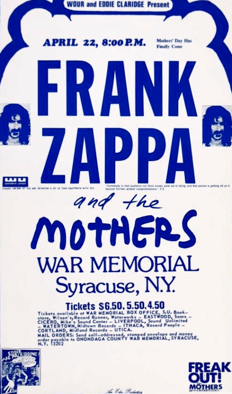 22/04/1975Onondaga County War Memorial Auditorium, Syracuse, NY